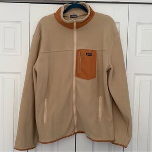 Vintage Patagonia Men's Fleece Synchilla Outer Shell Jacket in Rare Colorway